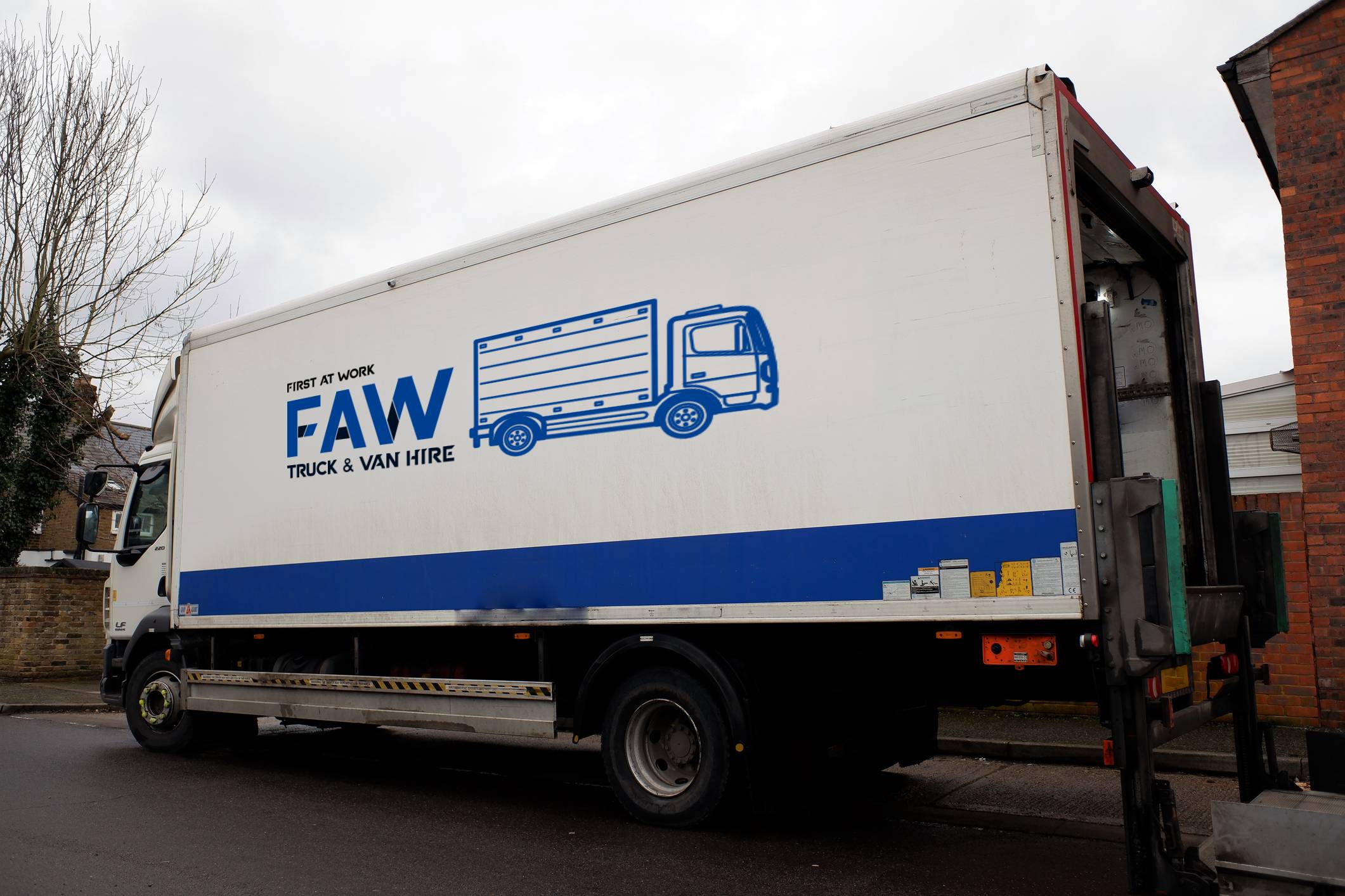 DAF 7.5 20ft Box Van